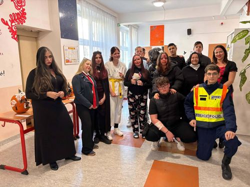 Halloween-hangulat költözött iskolánkba!